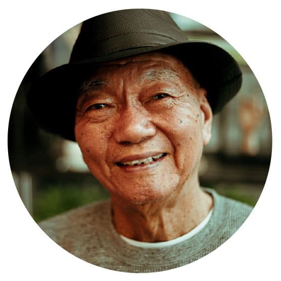 Portrait of a smiling Asian man